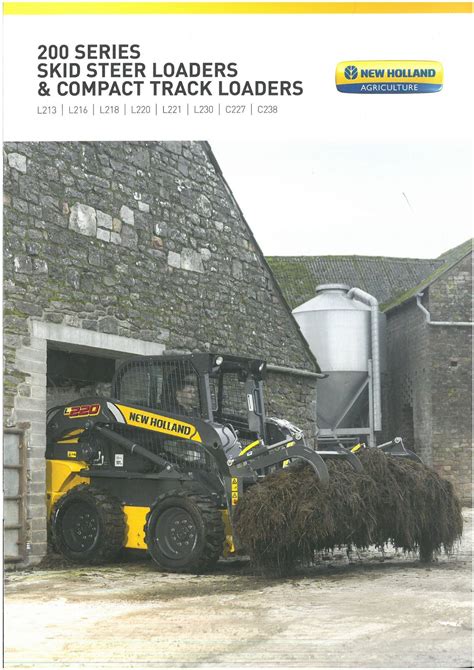 skid steer brochure|new holland skid steer.